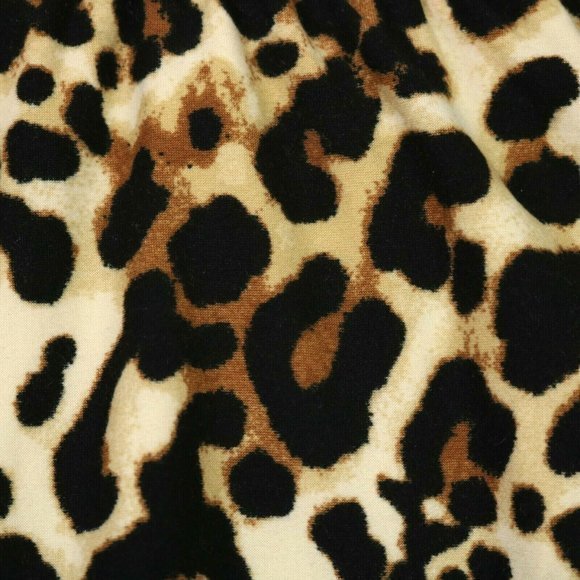 Eye Candy Jumpsuit Jumper Romper Off Shoulder Leopard Animal Print 1X - Picture 12 of 12